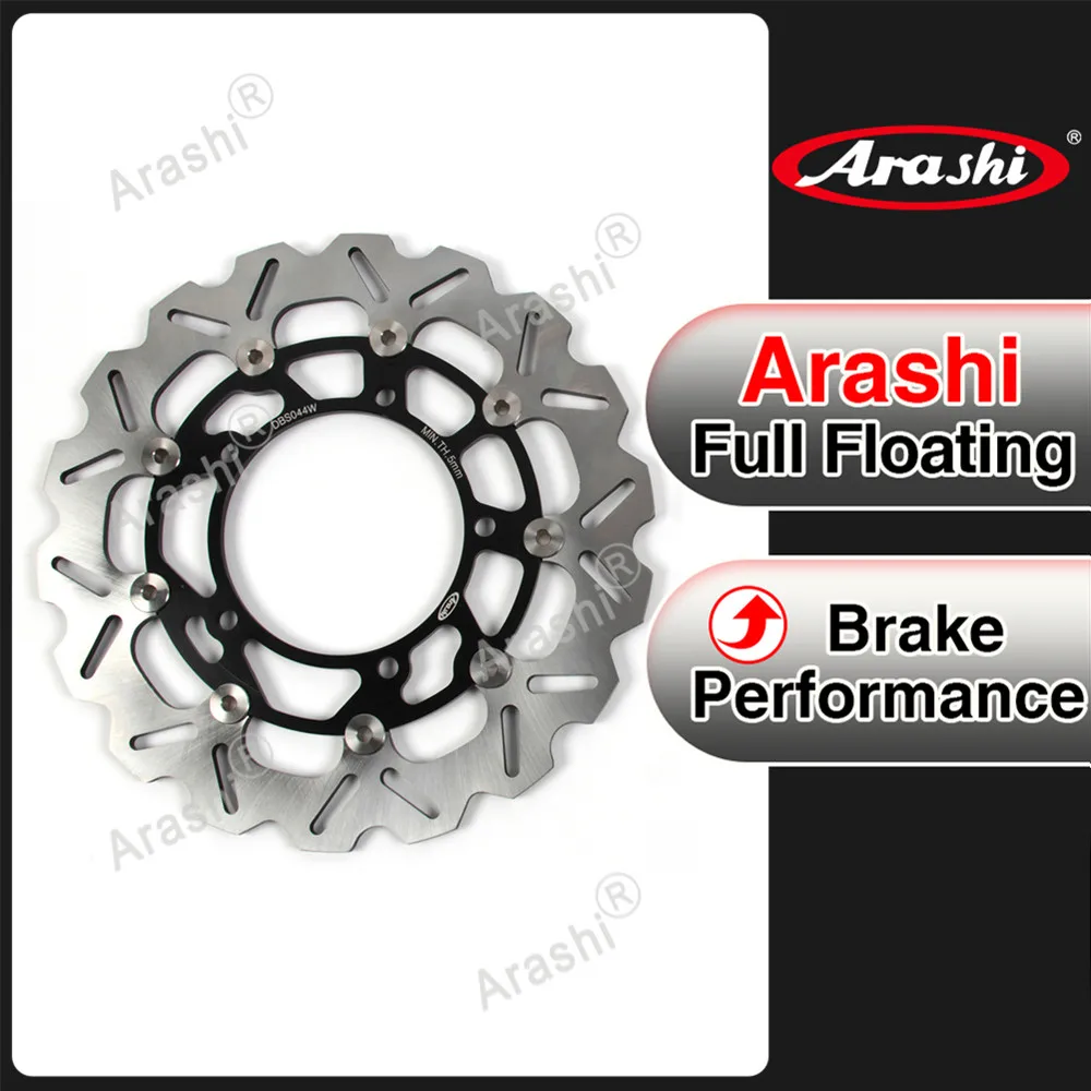 

Arashi 1PCS For SUZUKI Motorcycle CNC Floating Front Brake Disk Disc Rotor Parts GSR400 GSR600 GSX650F/ DL650 V-STROM 650 - ABS