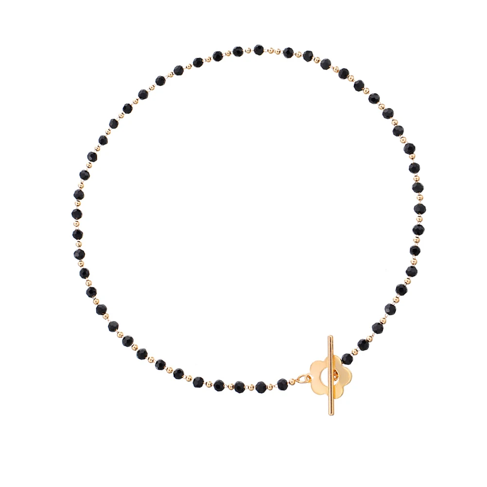 1 قطع الأزياء كريستال الخرز قلادة مشرق سلسلة الترقوة لفستان تي شيرت مطابقة الرقبة ديكور التبعي