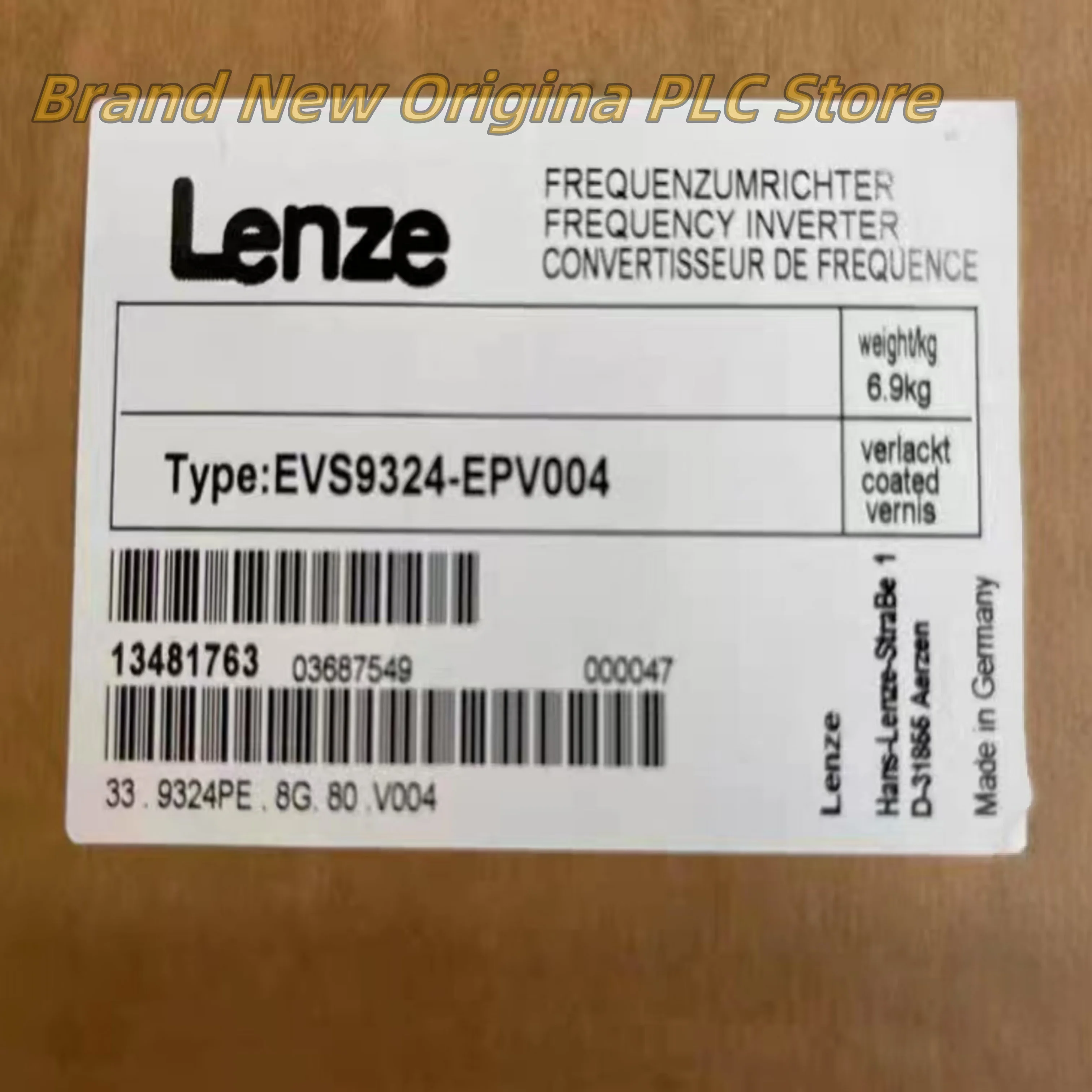 Marca EVS9324-EIV907 EVF9324-CVV003 EVF9324-EVV100 EVS9324-EK Conversão de frequência newr