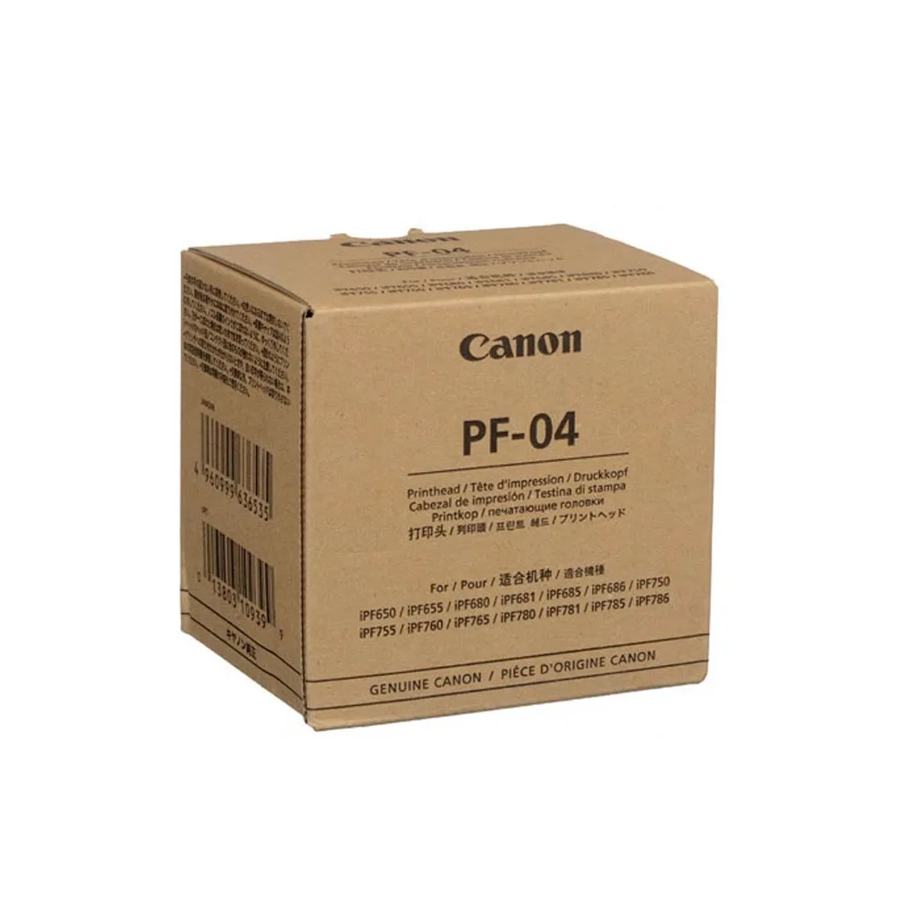 Original New PF-04 Print Head PF 04 PF04 Printhead For Canon iPF650 iPF655 iPF670  iPF671 iPF680 iPF681 iPF685 iPF686 iPF750