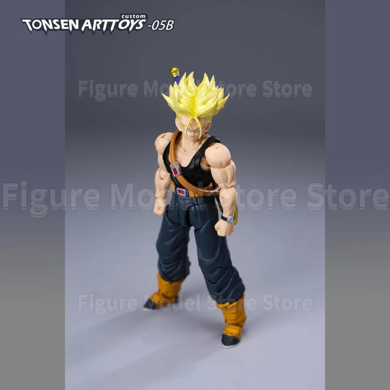 Tonsenarttoys-Figurines Anime pour Enfants, Dragon Ball, SHF, Future Trunks, Super Saisuperb, SSJ SSJ2, Majin Buu, Accessoires Buutenks