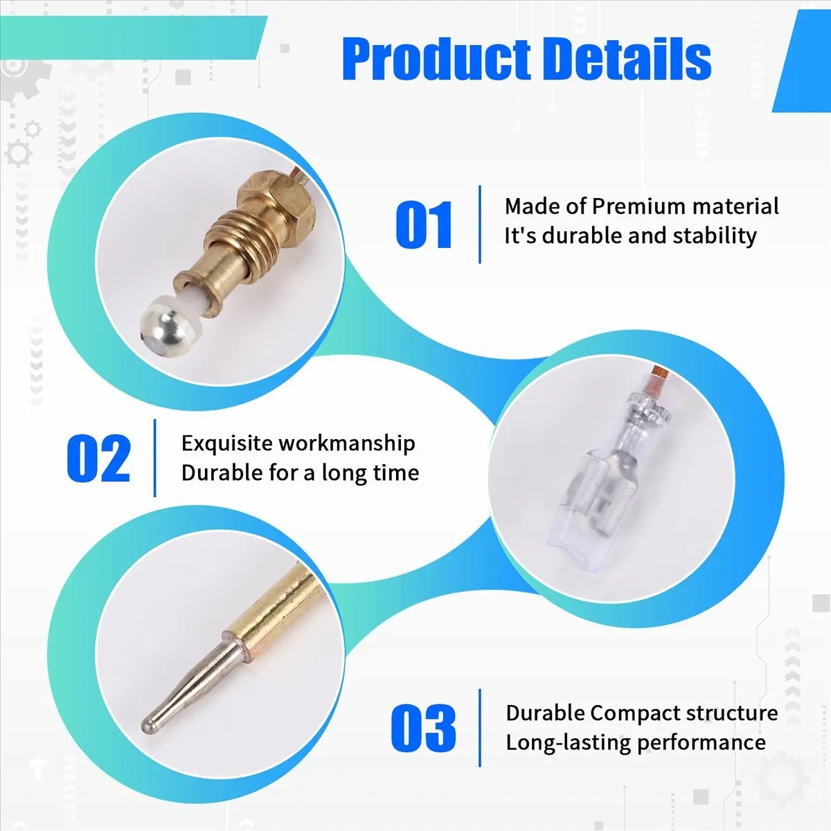 [N88R] Thermocouple and Tilt Switch for Patio Heater Dump Switch for Propane Heater Patio Heater Outdoor Gas Heater Repair Kit
