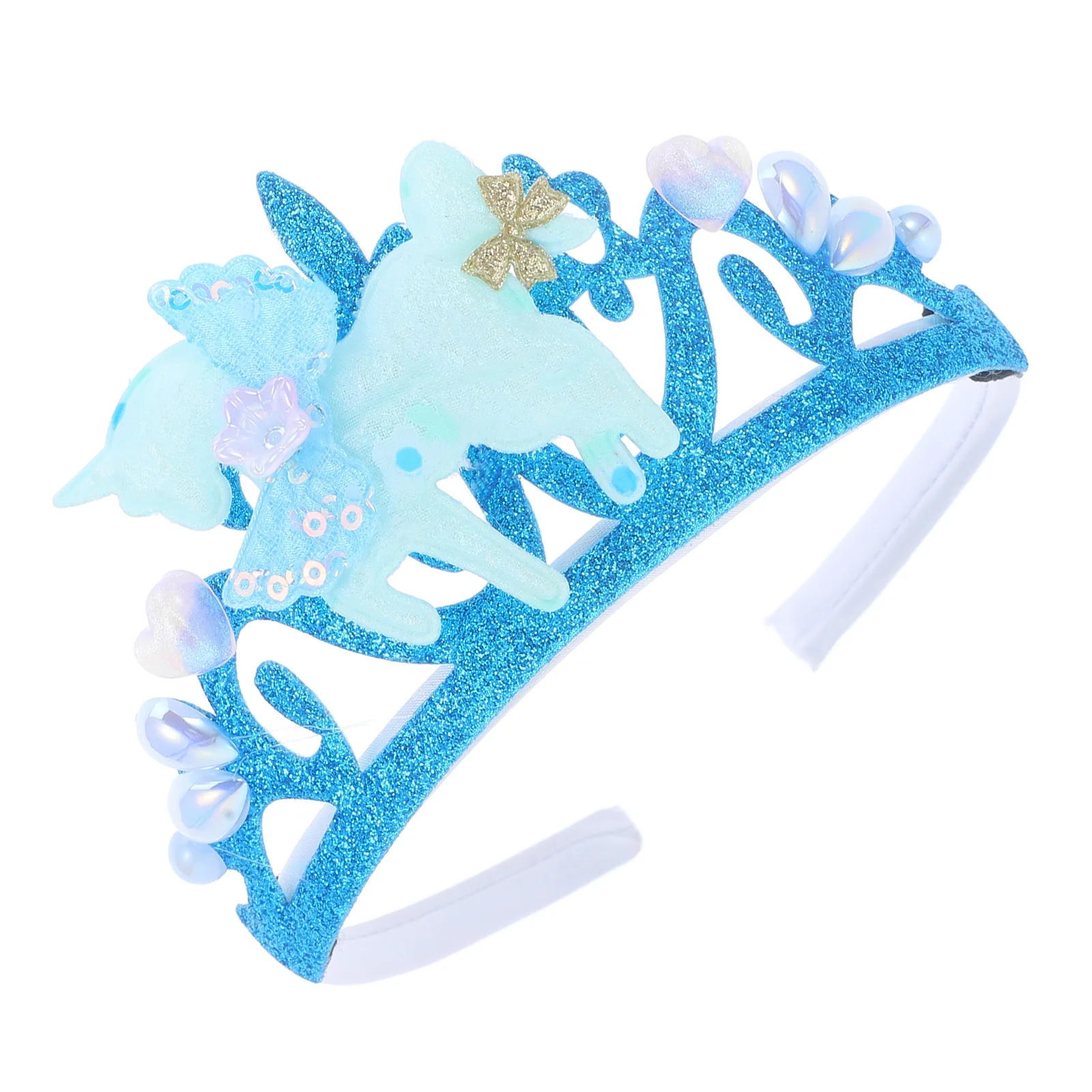 

Unicorn Girls Hair Accessories Lightweight Comfortable Kids Party Hat Little Girl Headbands Festive Crowns