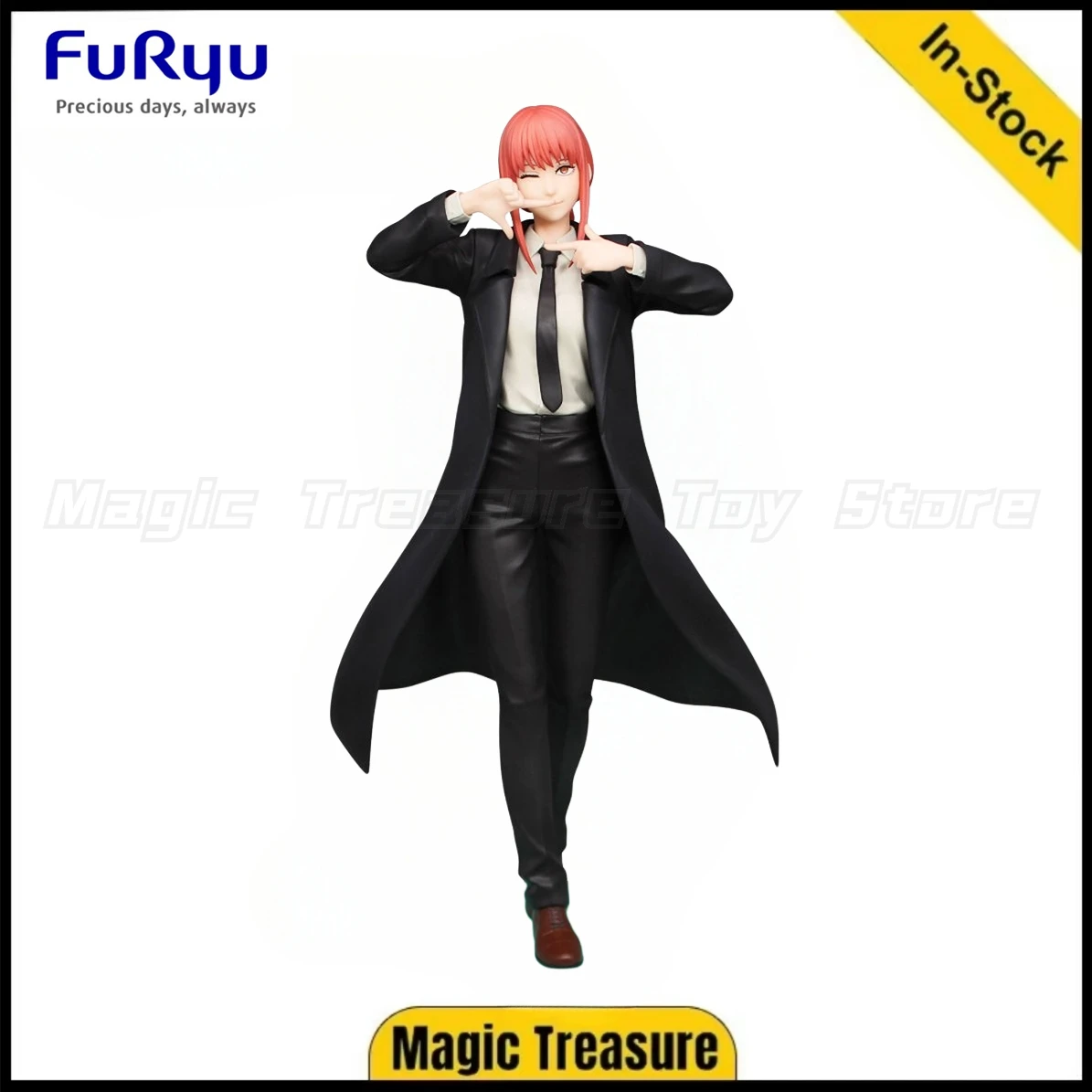 

【In Stock】Original FuRyu Exceed Creative Figure CHAINSAW MAN MAKIMA Figures Anime Ornaments Model Gifts