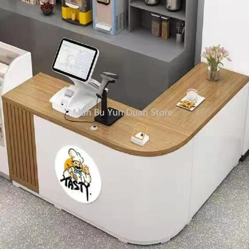 Business Reception Desks Office Standing School Coffee Shop Simple Reception Restaurant Luxury Mostrador Negocio Bar Furniture