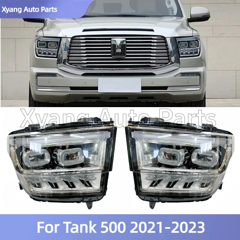 Headlight For Tank 500 2021-2023 Head Lamp 4121102XKV3AA 4121103XKV3AA 4121104XKV3AA  4121105XKV3AA