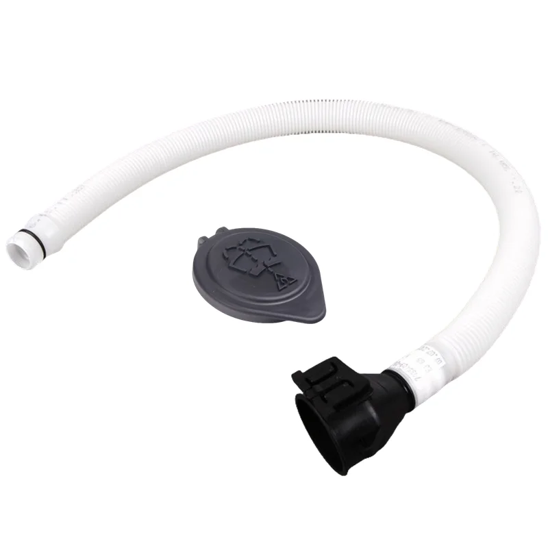 61667135409 Washer Fluid Tank Filler Pipe With Cap For BMW E87 E90 E91 E92 E93 X1 E84 116 118 120 130 316 318 320 325 328 330