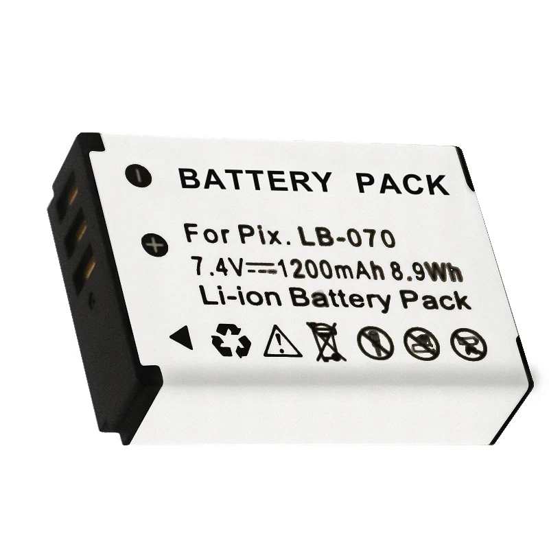 LB-070 Battery  for Kodak PIXPRO AZ525 AZ651 AZ652 AZ901 S-1 S1 LB070 Batteries Kodak Pixpro AZ651 Kodak Pixpro AZ651 Astro