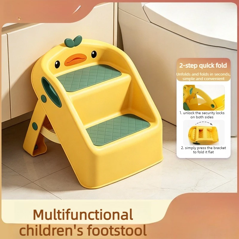 Home Hand Washing Ladder Washbasin Footrest Stair Step Bathroom Cushion Living Room Furniture Footstool Stools and Ottomans
