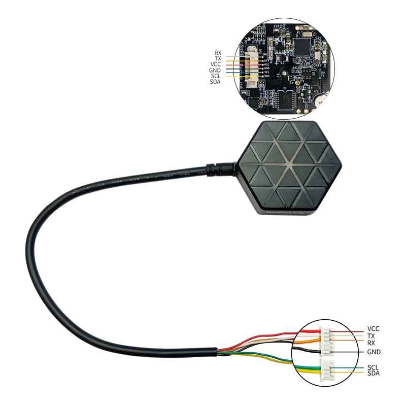 2026 Radiolink M10n GPS SE100 Module High Positional Accuracy Carbon Fiber Parts Works Glonass/Beidou for APM PX4 Pixhawk 2.4.8