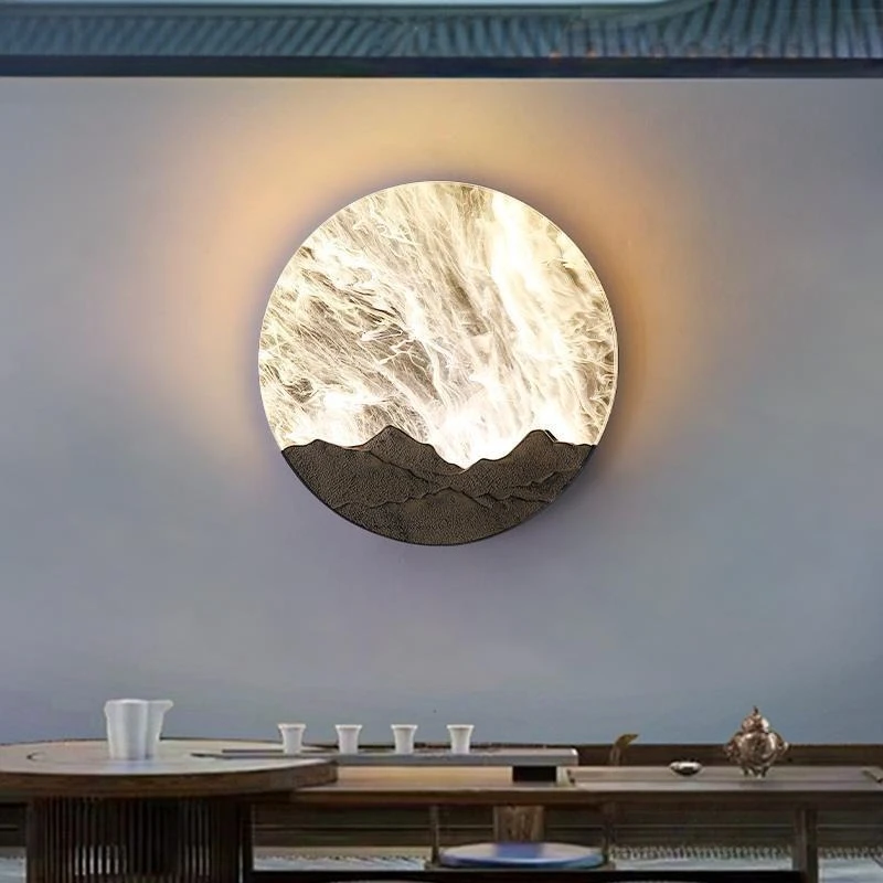 

Wall lamps, balconies, villas, corridors, aisles, exterior walls