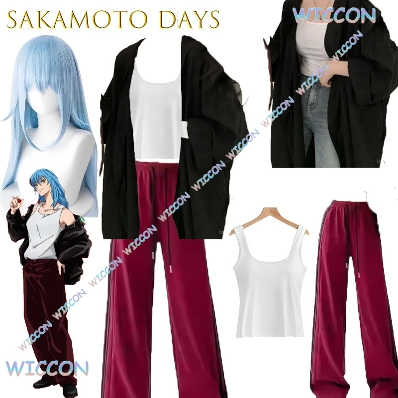 

[Hemera] Аниме Ролевая игра SAKAMOTO DAYS Akkadou Takao Косплей Костюм Экипировка Унисекс Повседневная форма Хэллоуин Вечеринка Конвенция Крис