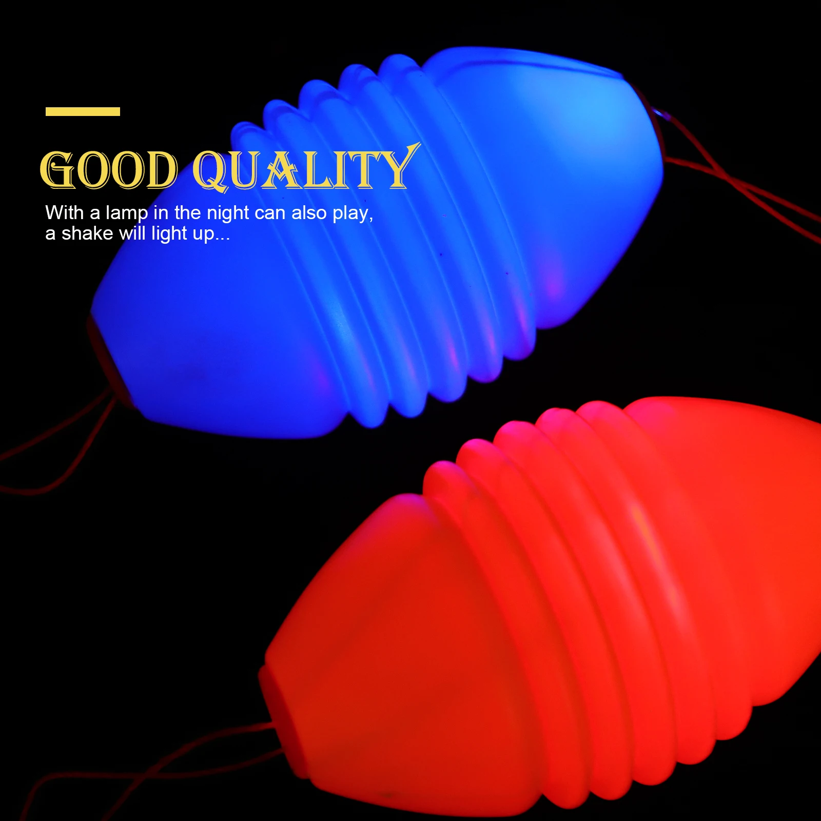 

2Pcs Double Pulling Balls Interactive Children Plaything Durable Plastic Party Festival Kindergarten Fitness Outdoor