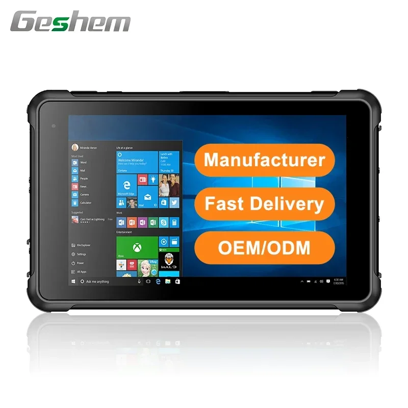 

2025 IP67 Anti-dust 4G 64G GPS NFC Optional 1000 nits with Docking Win 10