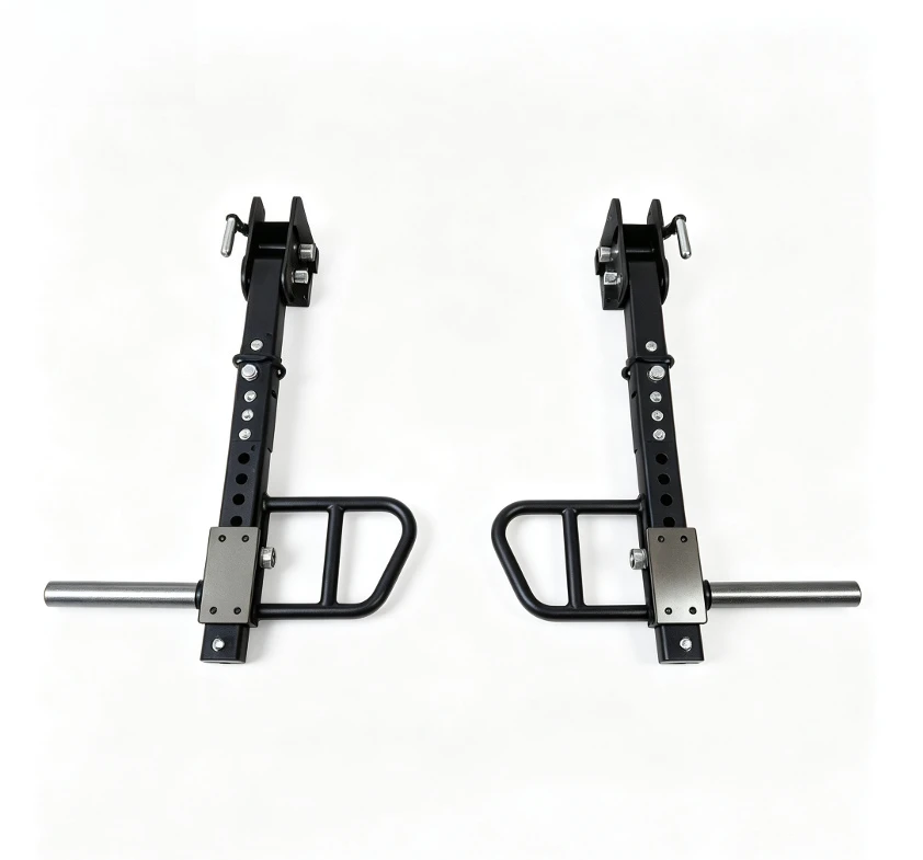 Adjustable Jammer Arms Heavy Duty Steel Power Rack Lever Arm Squat Rack Accessory Multi Workout Chest Press Row Equipment