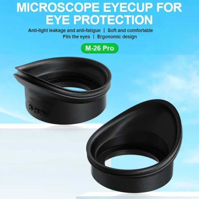 

Гибкие силиконовые Eyeguards для комфорта при приложениях микроскопа и телескопа F19E