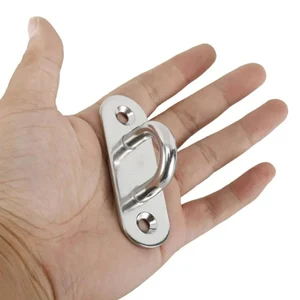 304-m6 M5 M8 Oval Eye Plate Deck Broschelboot Vera Vera Veja Montage Set-304 Marine Grad Edelstahl 8 Hauptverkäufe rostfrei zu Bootsteilen - №5