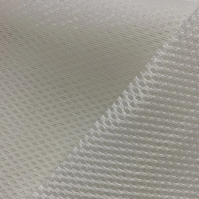 Triple Layer Mesh Elastic Fabric Breathable Bed Office Chair Sofa Shoe Diy Sewing By The Meter Wholesale Cloth Solid Color