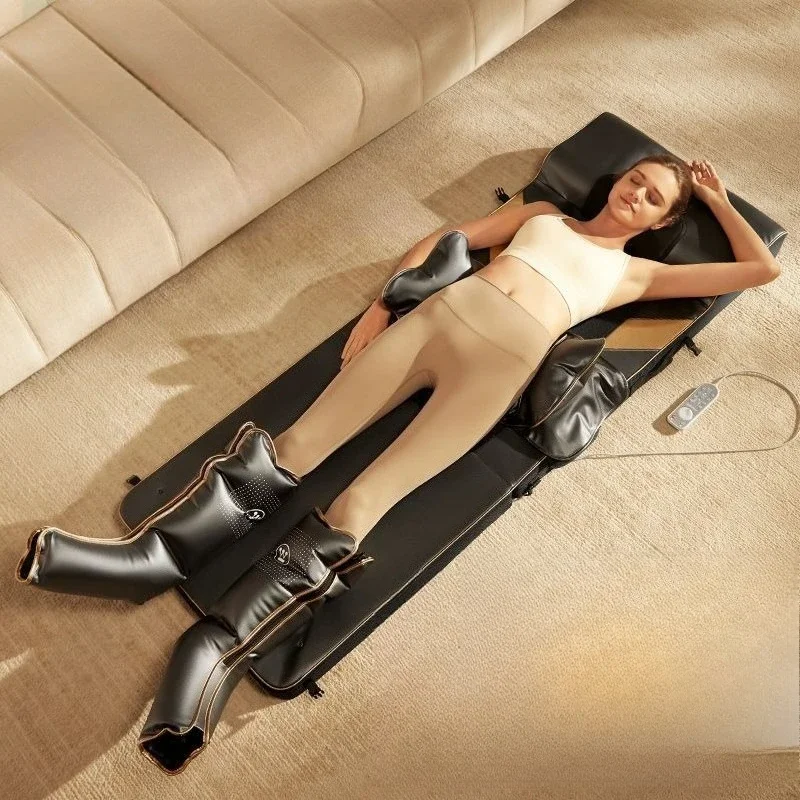 Massage pad whole body kneading hot compress wandering massage, independent cabin