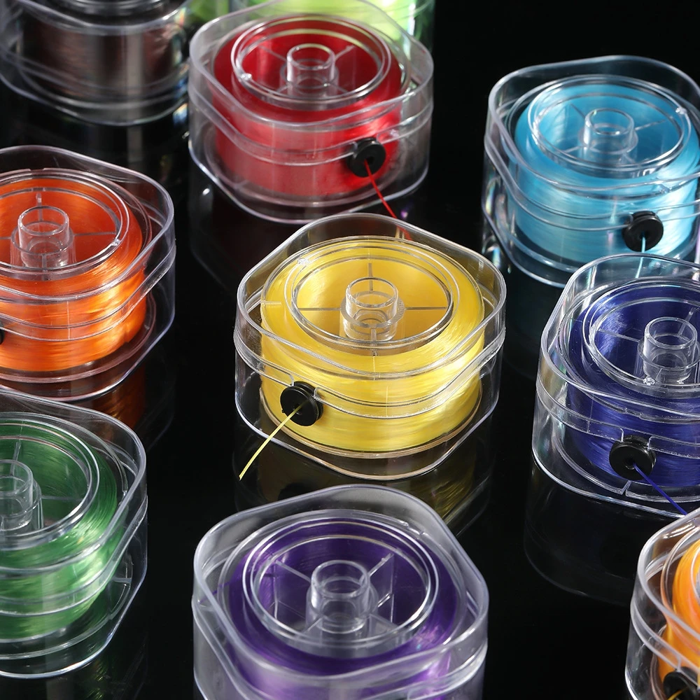 90 m/Rolle 0,8 mm elastisches Perlenschnur, bunte flache Kordel, Faden für DIY-Bastelarbeiten, Ornamentherstellung, handgemachte Accessoires – Detail 3