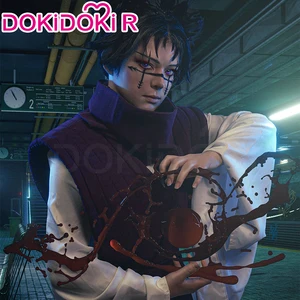متوفر في المخزون Chosoo Cosplay زي أنيمي تأثيري 【XS-3XL】 Dokidoki-r Choso Cosplay شعر مستعار كيمونو هالوين زي ذكر موحد الحجم أعلى 8 مبيعات زائد حجم زي الحفلة - No5