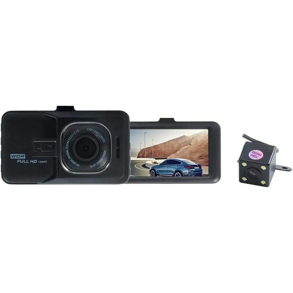 

3-inch 1080P Dash Cam for Cars Touch Screen Car DVR Video Recorder Rear View Camera for Vehicle 24H Parking Monitor Black Box