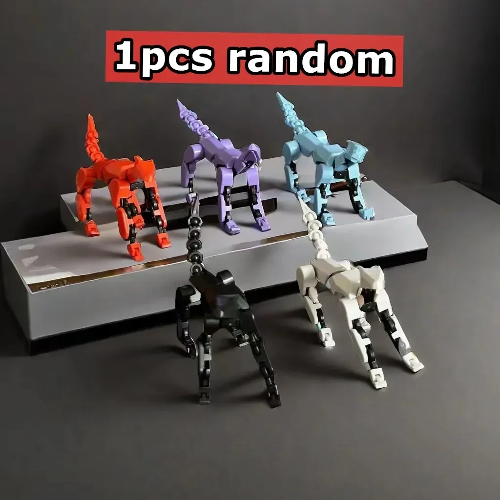 13 Action Figure Titan Multi-Jointed Beweegbare Shapeshift Robot T13 Action Mannequin Karakter en Hond Figuur Speelgoed cadeaus voor kinderen