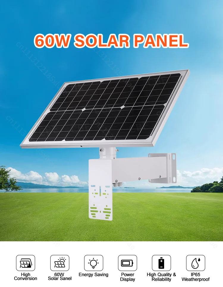 Solar Off Grid Energy Storage System Lithium Battery 4G Router Lighting Surveillance Camera For Farm Island Home Outdoor