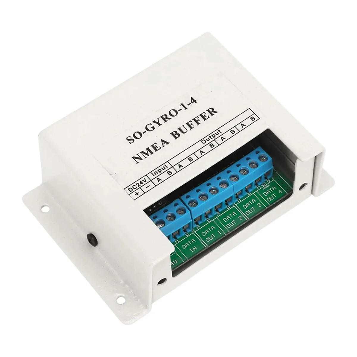 NMEA0183 NMEA Buffer SY-1-4 NMEA 1 Input, 4 Output Marine Serial Line Splitter Isolating Buffer for 24V Circuit Systems