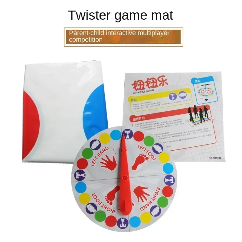 Halloween Twister Game Multiplayer Party Games Jumbled Bigger Mat More Colored Spots  Family Kids Party Game  Compatible