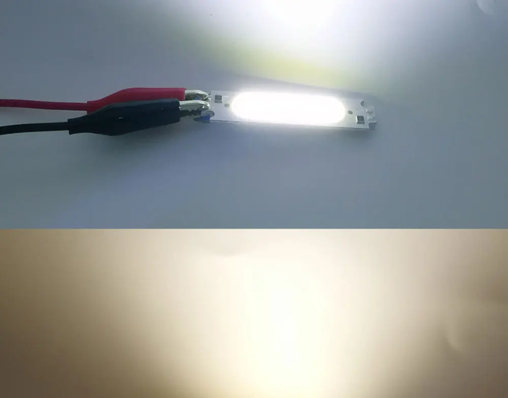 10PCS 60x15MM DC 12V 2W COB LED Glühbirne Chip Weiß Gelb Orange Grün blau Rot Lila LED Matrix Lampe für DIY Beleuchtung 6CM – Detail 10