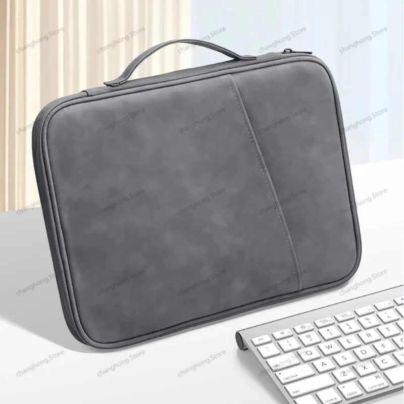 

PU Leather Sleeve for Surface Pro 12 12 Inch Waterproof Shockproof Handle Bag for Microsoft Surface Pro 11 10 9 8 7 7+ 6 5 4 X