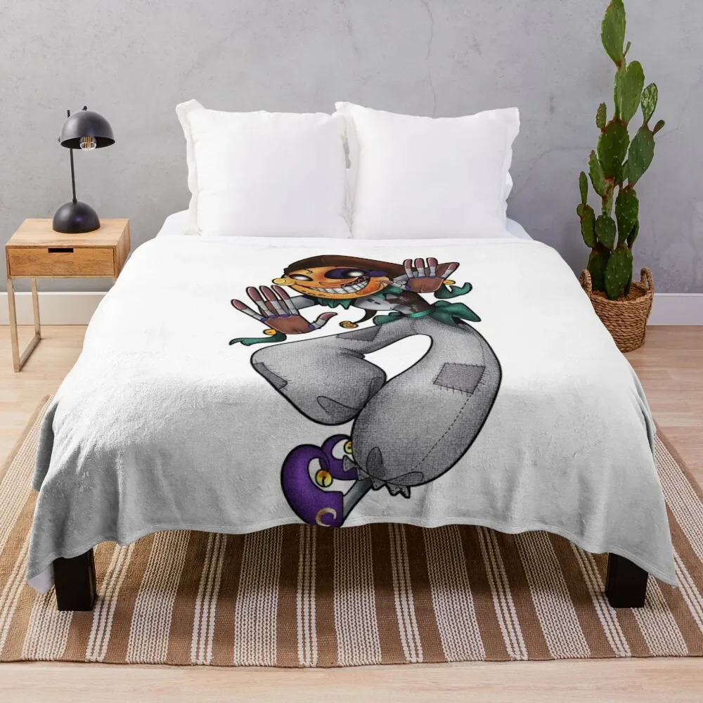 

Jack o moon Throw Blanket Cozy Throw Blanket Birthday Gift for Him Her