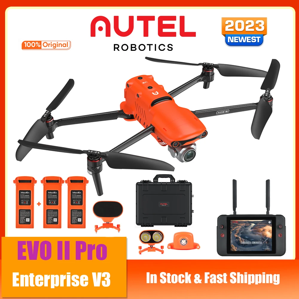 Autel Robtiendra cs-Drone EVO II Enterprise V3, caméra à capteur CMOS 1