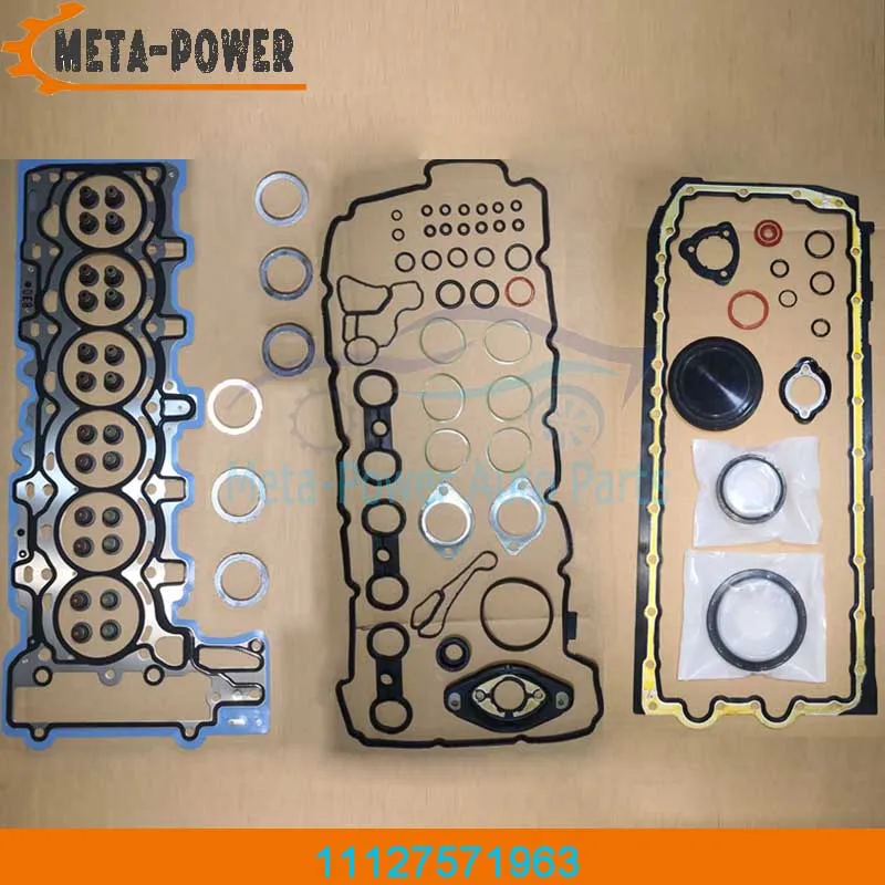 

Car Engine Repair Kit Auto Engine Cylinder Head Full Gasket Set 11127571963 for BMW N52 B25 2.5L New Car Engine Overhaul Set