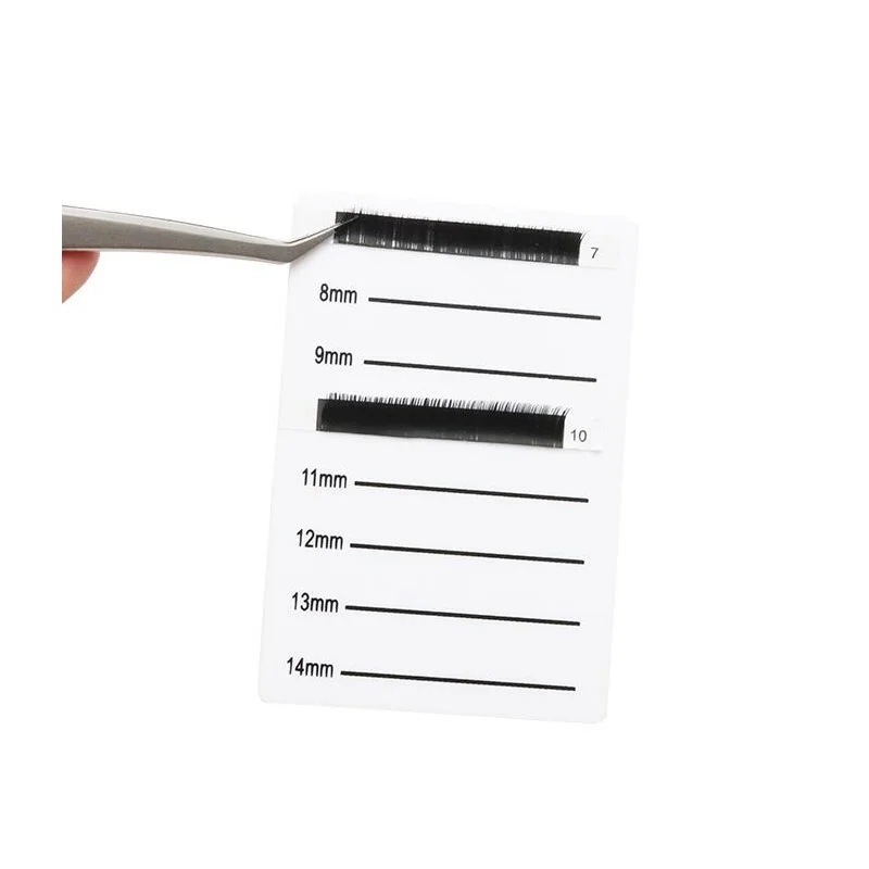 1pcs Acrylic Eyelash Extension Scale Board Grafting Eyelashes Display Plate Lash Lifting Operate Table Stand Pallet Makeup Tool