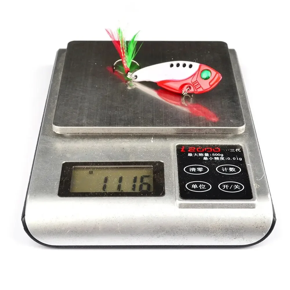 1 pçs iscas de pesca colher para pique 55mm com gancho agudo 3d alta simulação isca de pesca profissional ferramenta de pesca