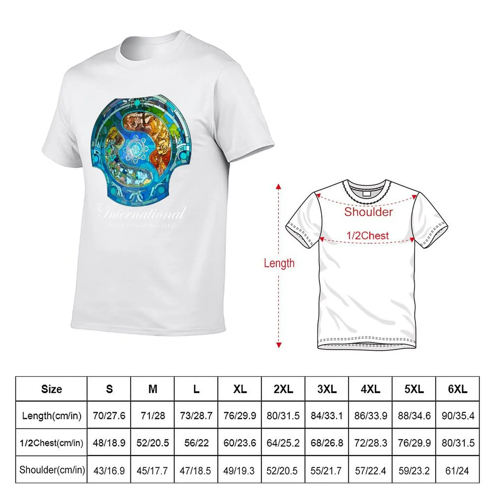 2, International Aegis, Seattle, The 2023, Dota october T-Shirt Large Size Soft Cotton T-Shirt
