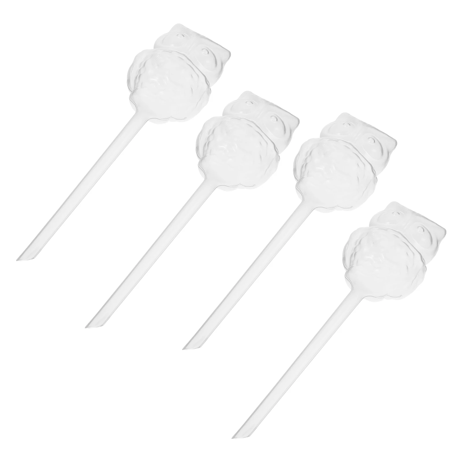 

4 pcs Owl Shape Self Flower Plant Device Automatic Plastic Irrigation System For Garden Patio Lawn Houseplants