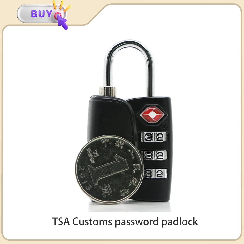 

Suitable For S880 Original Baggage Customs Lock Luggage Accessories Combination Lock Durable Portability Anti-theft Security