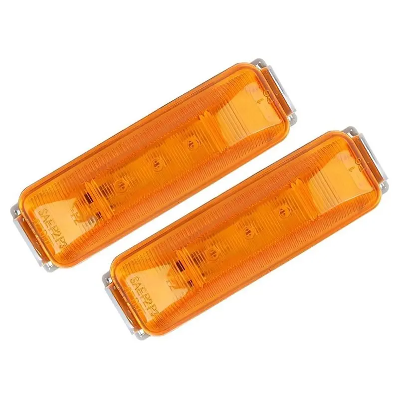 NEW HOT In Stock-Universal 12V-24V LED Trailer Parking Light/Mudguard Light Side Marker Light Kit, 1 Set For Trailer/Motorhome