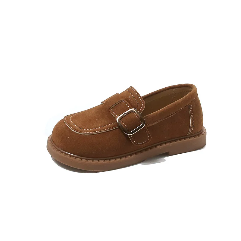 2026 Mädchen Flats Frühling Herbst Flache Slipper Schuhe für Kinder Mädchen Bequeme Weiche Wildleder Freizeitschuhe Schulschuhe Kinder – Detail 18