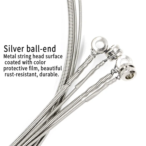 Imagen 2 del producto Cuerdas de bajo Orphee para 4/5/6 cuerdas, cuerda de aleación de níquel para bajo eléctrico, luz Normal SB4X/5X/6X, accesorios para instrumentos de bajo