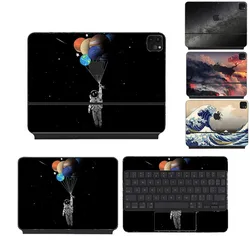 Fai da te 3D Print Vinyl Decal Sticker Skin Cover per Magic Keyboard Folio per Ipad Pro 2022 2021 2020 11 pellicola protettiva da 12.9 pollici