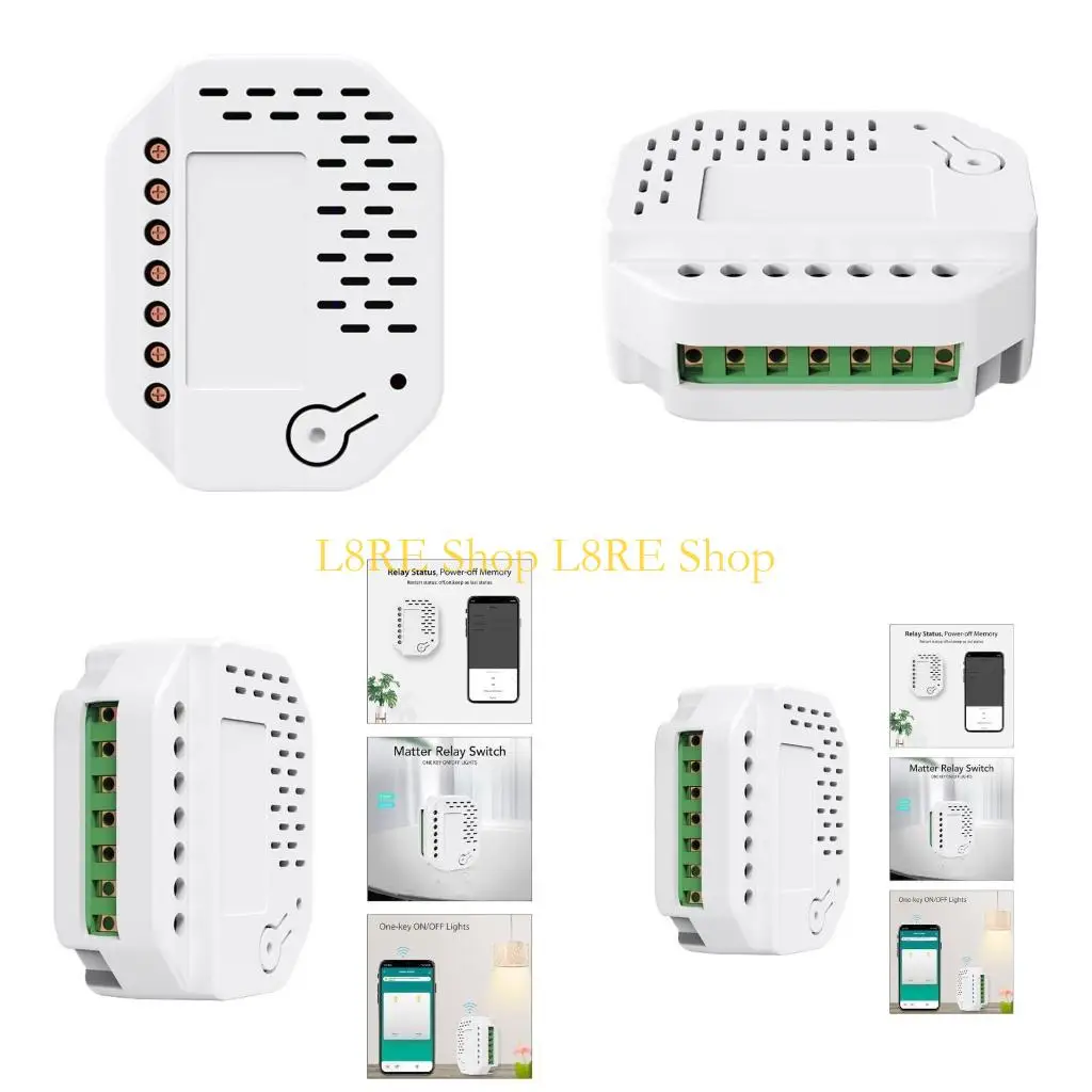

L8RE Wall Intelligent DIY -переключатель беспроводной модуль выключателя света вещества вещества Wi -Fi переключатель реле Wi
