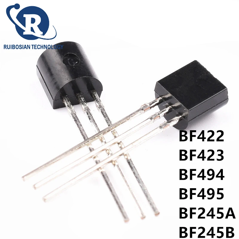 10PCS BF245A BF245 BF245B TO-92 TO92 Transistor BF422 BF423 BF494 BF495 new original