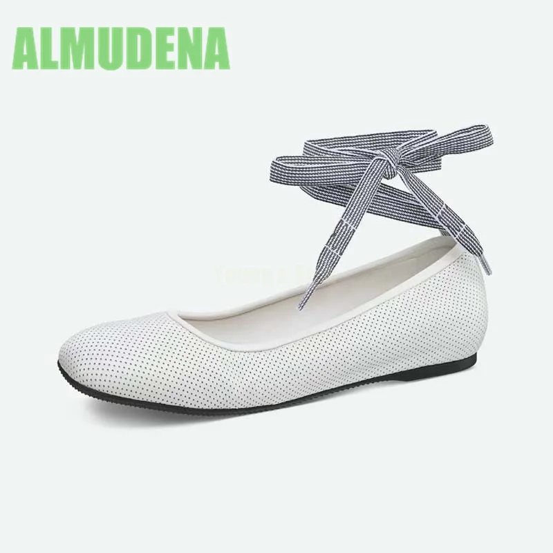 

Cross Strap Shallow Mouth Single Shoe French Niche Temperament Shallow Mouth Ballet Shoes Flat Sole Single Shoe for Women