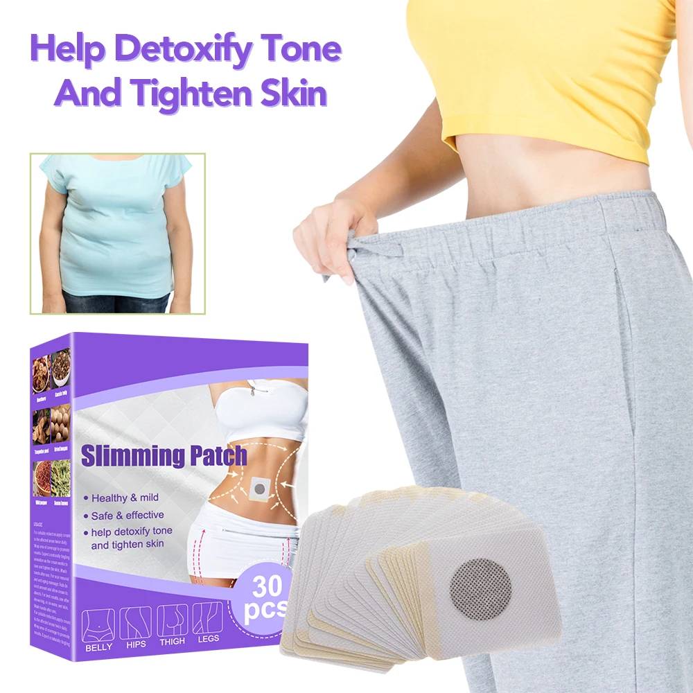 Slimming Patches Body Sculpting Belly Stickers Fat Waist Navel Weight Body Burning Patch Weight Firming Slim Loss Products