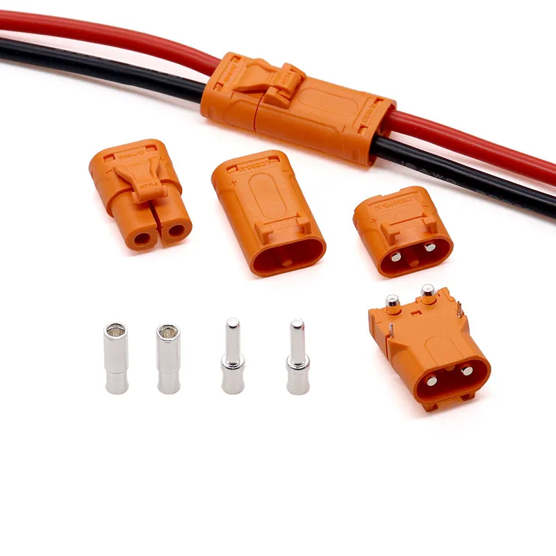 

LCB30-M/F lithium battery connector male and female plug horizontal vertical solder plate LCB30PW/PB red copper silver plating