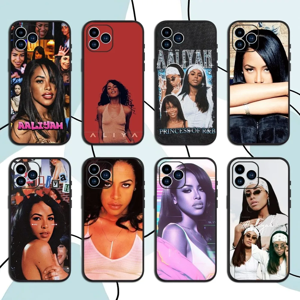 Singer A-Aaliyahs Phone Case For Samsung Galaxy A53 A33 A70 A73 A54 A51 A71 A52S 5G Soft Cover Shell